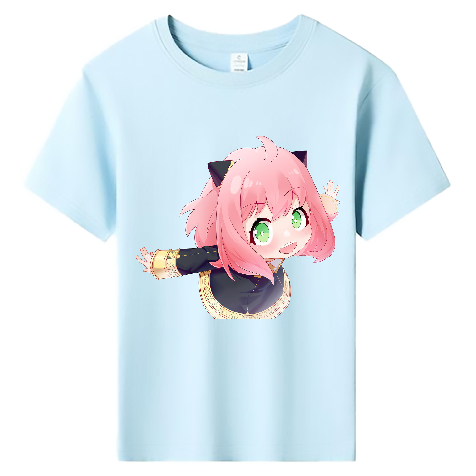 （画像用） SPY×FAMILY间谍家家酒 綿100％キッズTシャツ（フロントプリント）